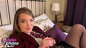 You Fuck And Creampie Curvy College Girl In Pov Action