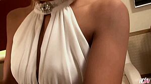 slutty japanese chick rica bangs two men with creampie in pussy!