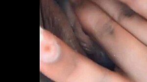 Look at her rubbing that pussy with big tits and ass while fingering