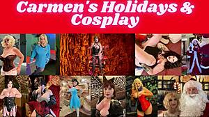 Experience a creampie moment with superior nun and fuck slut Mary Carmen in mature hardcore action