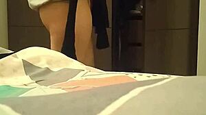 hidden camera catches my nympho spanish stepsister with pink pussy in miniskirt outdoors 😏