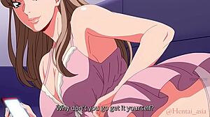 Step sister takes big cock deep in rough doggystyle pounding