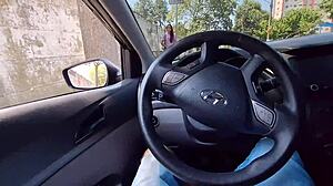 i pulled out my cock and showed it to the redhead