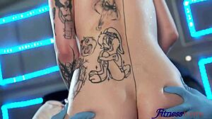 Flexible Gymnast Eden Ivy Takes Huge Cock in Ass During Intense Fitness Workout