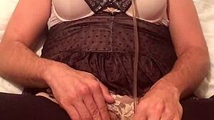 enjoying a pissing game session