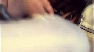 Two ebony divas in latex corsets and heels take on black cock for double penetration. They swap cum after intense anal and facial action.