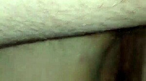 Can this pregnant milf handle a bent over doggystyle creampie