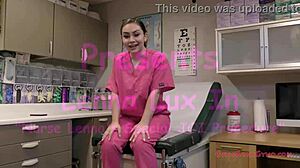 Nurse Uses Dirty Talk And Jerk Off Instructions To Make Patient Cum