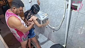 Dando O Cuzinho No Banheiro While Friend Waits Outside - Intense Orgasm Hits!