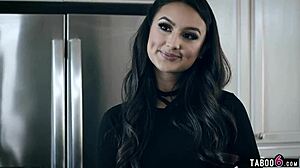 Young 18+ woman outsmarts her coworker after work