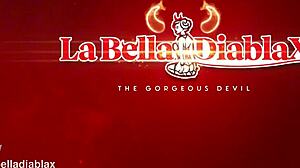 Crossdressing Sissy Gets Pegged By Curvy Goddess Labella With Monster Cock