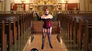 Experience a creampie moment with superior nun and fuck slut Mary Carmen in mature hardcore action