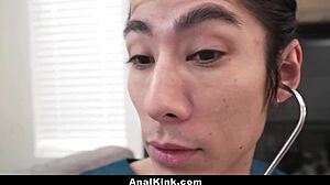 Hot milf Alura Jenson with huge boobs trains boy in anal sex doggystyle!