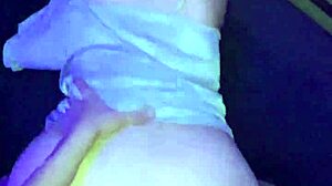 Amateur girl with huge ass enjoys doggystyle position.