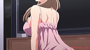 Step sister takes big cock deep in rough doggystyle pounding