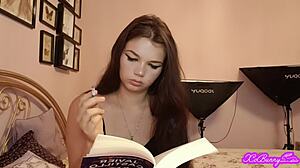 mistress xo bunny smokes while ignoring you in big ass domination pov