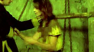 hot terenka joins an incredible foursome with brunette babes in shaved anal doggystyle orgy