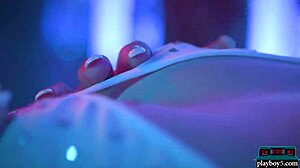 Check out big ass petite milf blonde Kenna James in this hot solo striptease for Playboy.