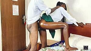 Quick Fuck with School Friend Turns into Tight Pussy Doggystyle and Cowgirl Riding in Outdoor Public Spot