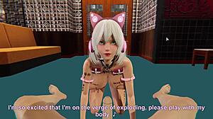 Honey Select 2 OC rides in cowgirl and missionary with blowjobs and kissing