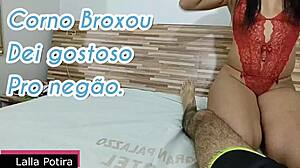 Por Isso Meu Marido � Corno Broxa o Tempo Inteiro with Huge Interracial Cumshot