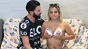 Annie Marin Colombian Cute Ass Casting Interview