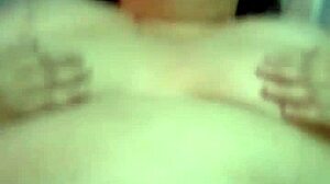 Damn, pounding my fat filthy wife while eyeing video of tight petite teen step daughter