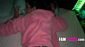 Hey stepsis, why wear that pink onsie with butt flap for taboo fucking?