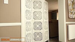 Are these busty African lesbians enjoying hot massage and pussy eating?