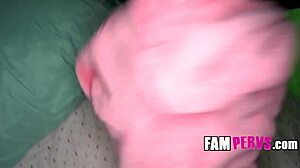 Hey stepsis, why wear that pink onsie with butt flap for taboo fucking?