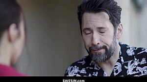 Ryan Keely Cheats With Wife In Short Hair Spanking And Muff Diving. Big Tits Blowjob Leads To Cumshot Titty Fuck Fantasy.