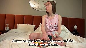 That tarot reading says he's gonna cum inside me