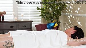 Maid Olive Glass And Masseuse Alex Coal Dive Into Wet Lesbian Scissoring Sex With Pussy Action In Wild Hotel Encounter