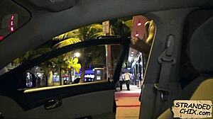 Curly hair beauty hints at outdoor fucking with julie kay