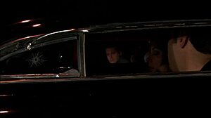 Night Fuck On The Car Hood With Blonde Blowjob And Pussy Licking. It Ends With Huge Cumshot On Her Voluptuous Body And Big Natural Tits.