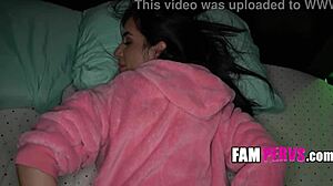 Hey stepsis, why wear that pink onsie with butt flap for taboo fucking?