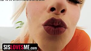 Bored STEPSISTER craves PLAYING with STEPBRO'S massive COCK - SisLovesMe thrill