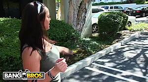 Bangbros, liza del sierra is a french croissant with a side of tits for group sex