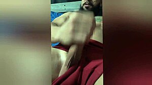 pau dura�o na cama with brazilian solo nipple piercing and tattoo play