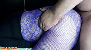 Amateur Milf Gets Tongue Covered In Cum Then Swallows More