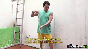 Alone at home with her on Saturday afternoon