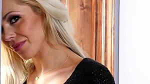 hot busty pornstar gets her ass rimmed by big cock in hardcore action