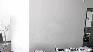 hey that horny teen 18+ just took a facial from the big cock cougar action