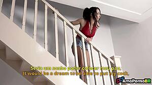 Alone at home with her on Saturday afternoon