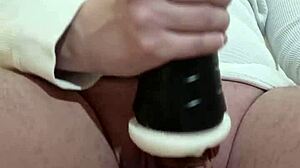 fleshlight fuck.. oh man close up cumshot feels so intense..