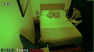 Intense voyeur couple fucking hard in air bnb session!