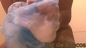 Tomei Um Banho E Fui Gozar Gostoso Sentando Na Piroca Grande