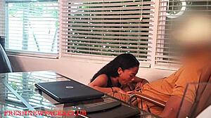 i'm eden feeling so shy during my very first anal with deepthroat choking and cumshot in mouth