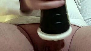 fleshlight fuck.. oh man close up cumshot feels so intense..