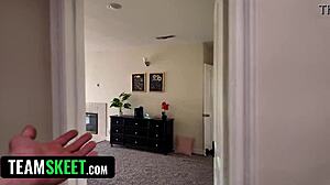 Whoa, breeding my stepdaughter Mira Monroe instead of her hot horny nerdy friend Selina Imai in wild threesome